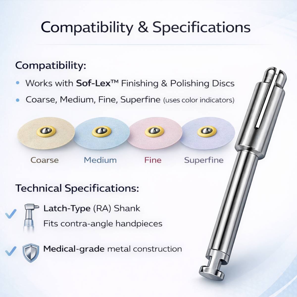 3M ESPE Sof-Lex Mandrel (Pack of 3)
