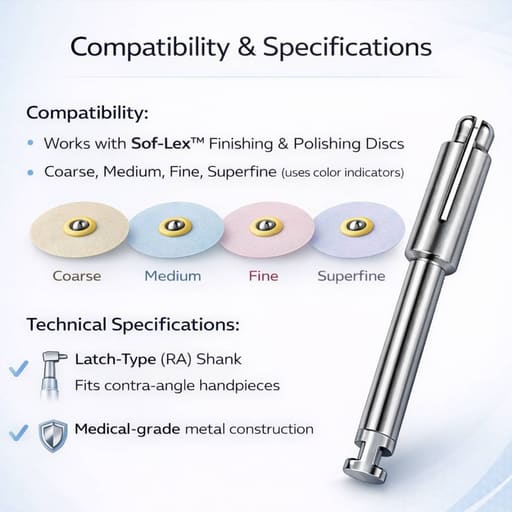 3M ESPE Sof-Lex Mandrel (Pack of 3)