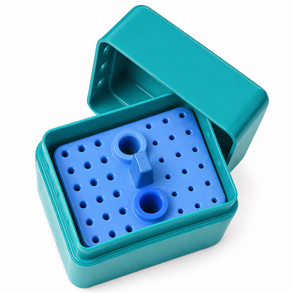 LD Rectangular Endo Box Teal Blue G- 36C