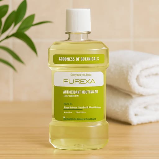 Purexa Antioxdant Mouthwash - Lemon Mint (Pack Of 10)
