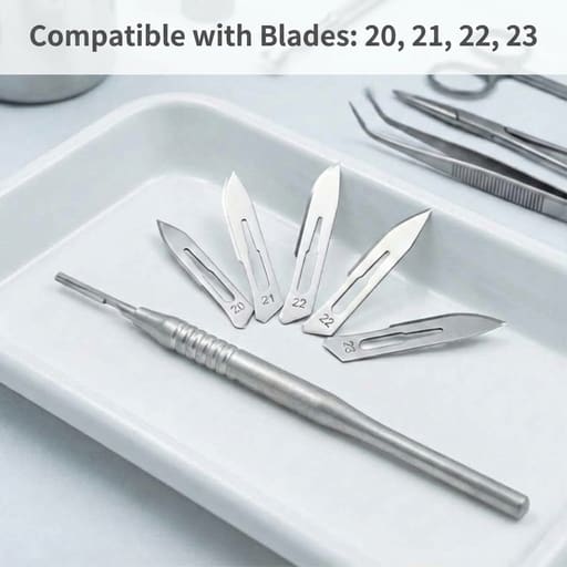 GDC Scalpel Handle 14.5cm Straight #4 (10-130-5em)