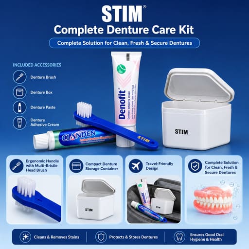 Stim Denture Complete Kit