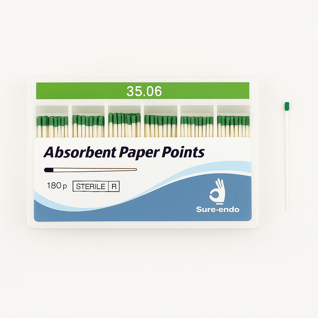 Sure Endo Paper Points - 6% #35