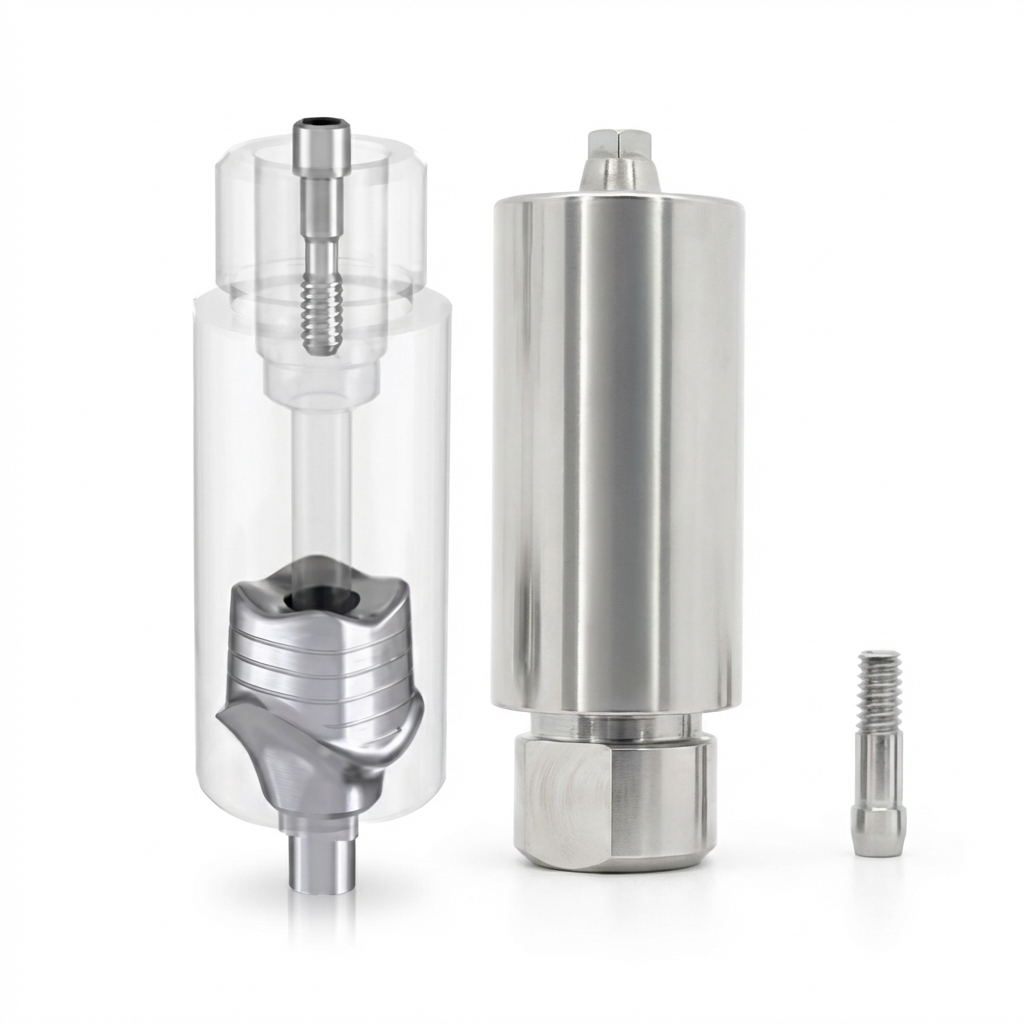 Dentaltech Premill Abutment Blank Regular - Osstem Compatible (OSSR)