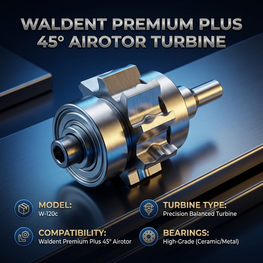 Cartridge For Waldent Premium Plus 45 Degree Airotor (W-120c)