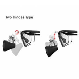 Eighteeth Brilliance Flip-Up Loupes with Softouch Surgical Headlight - 10