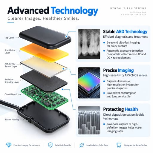 Eighteeth Nanopix Dental RVG Sensor