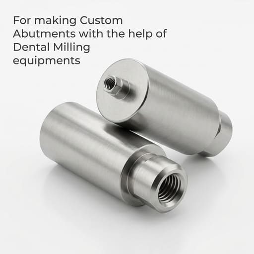 Dentaltech Premill Abutment Blank - Straumann RC Implant Compatible (ITIRC - TZ)