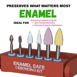 MIK EnamelSafe Ortho Debonding Bur Kit - 4
