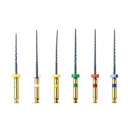 Endoking Blue Rotary Files All-In-One Assorted 25mm (Pack OF 6)