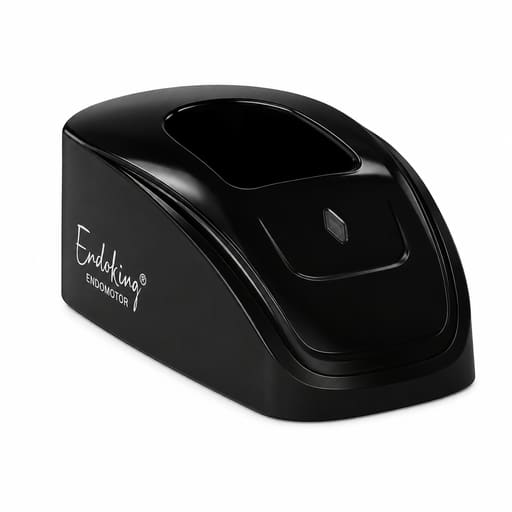 EndoKing Cordless Endomotor LED ( Charger Dock ) - Black 