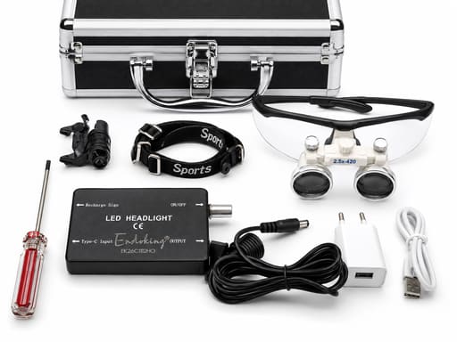 Endoking Dental Loupes With Frame ( LED Headlight Free )