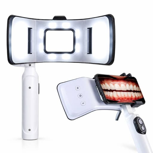 Endoking Intraoral Photography LED Light with Bluetooth & Smartphone Holder