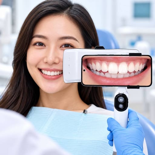 Endoking Intraoral Photography LED Light with Bluetooth & Smartphone Holder