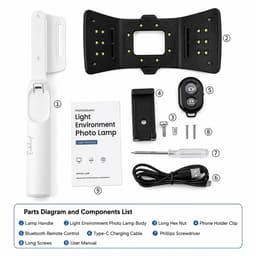 Endoking Intraoral Photography LED Light with Bluetooth & Smartphone Holder - 3