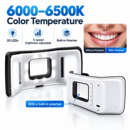 Endoking Intraoral Photography LED Light with Bluetooth & Smartphone Holder - 10