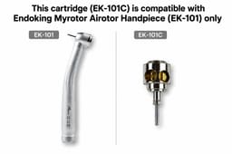 Endoking Myrotor Push Button Airotor And Cartridge - 4
