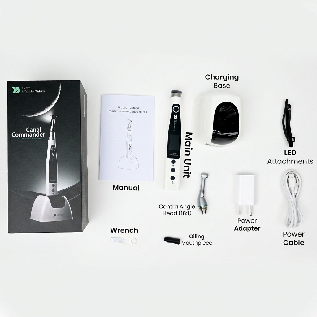 EndoExcellence Canal Commander Cordless LED Endomotor 