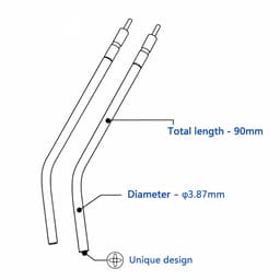 ET Dental Multicolour Air Water Syringe Tips (Pack of 250) - 5