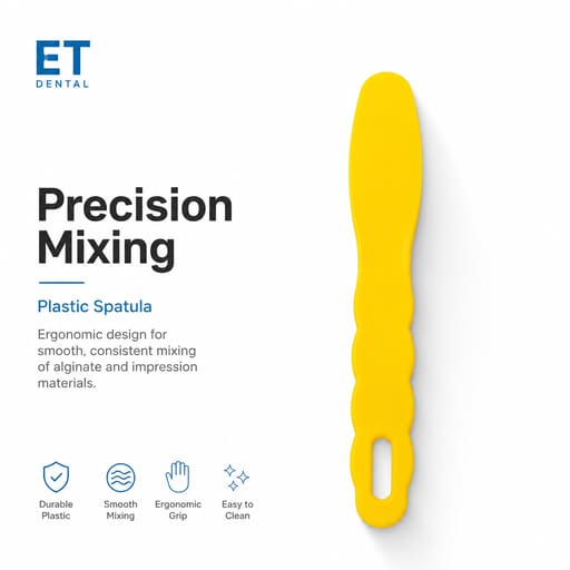 ET Dental Alginate Mixing Spatula Plastic (Pack of 1)