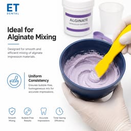 ET Dental Alginate Mixing Spatula Plastic (Pack of 1) - 6