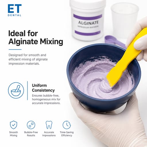 ET Dental Alginate Mixing Spatula Plastic (Pack of 1)