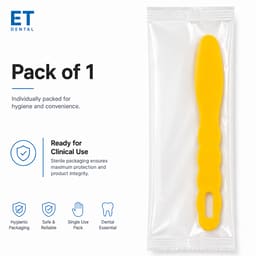 ET Dental Alginate Mixing Spatula Plastic (Pack of 1) - 7