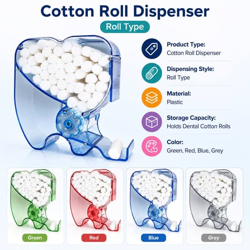 ET Dental Cotton Roll Dispenser - Roll Type
