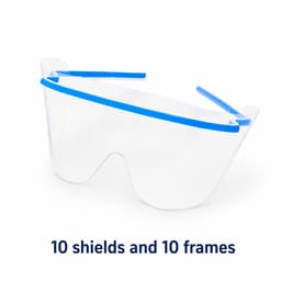 ET Dental Disposable Eyeshield with Frame (Pack of 10) - 2