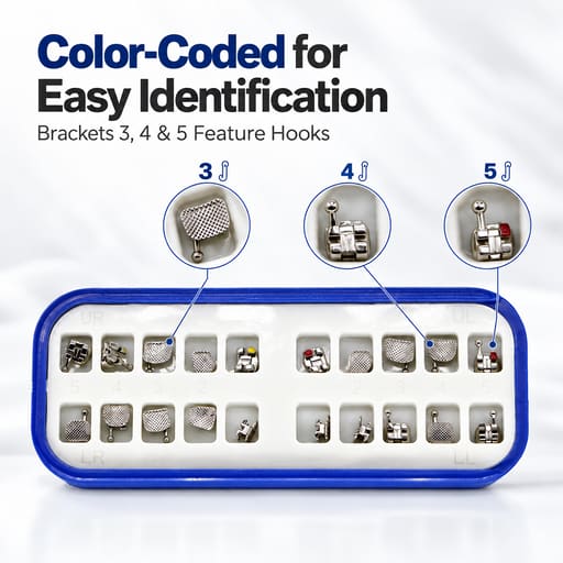 ET Dental MBT 022 Mini Brackets Kit (Non-Extraction)