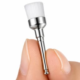 ET Dental Prophy Polishing Brushes | Flat Type | White | Pack of 100 - 8
