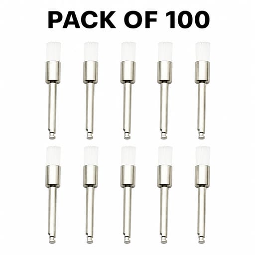 ET Dental Prophy Polishing Brushes (Pack of 100)