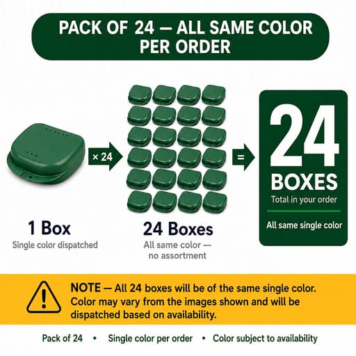 ET Dental Retainer Box (Pack Of 24)