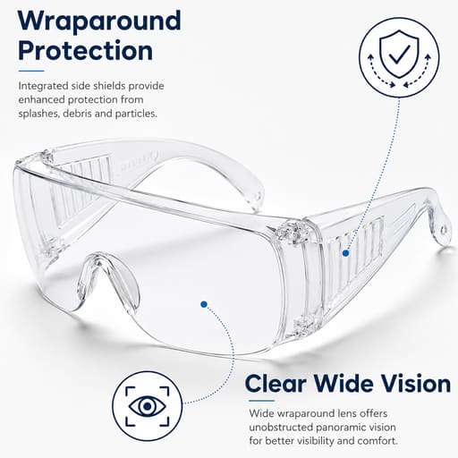 ET Dental Anti-Fog Safety Glasses
