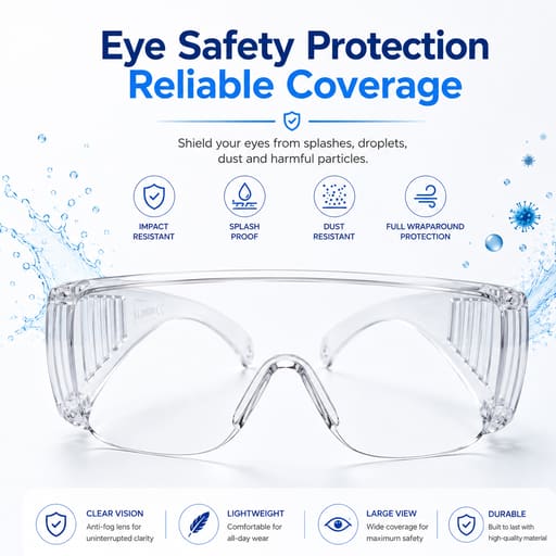 ET Dental Anti-Fog Safety Glasses