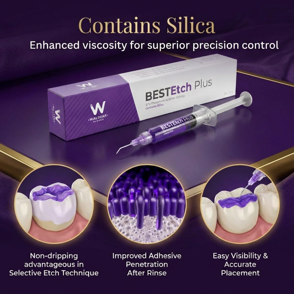 Waldent BESTEtch Plus 37% Phosphoric Acid Etchant