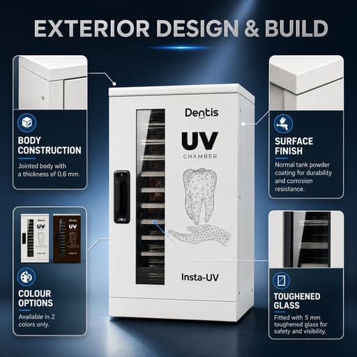 Dentis UV Chamber Insta-UV (12 Stainless Steel Trays)