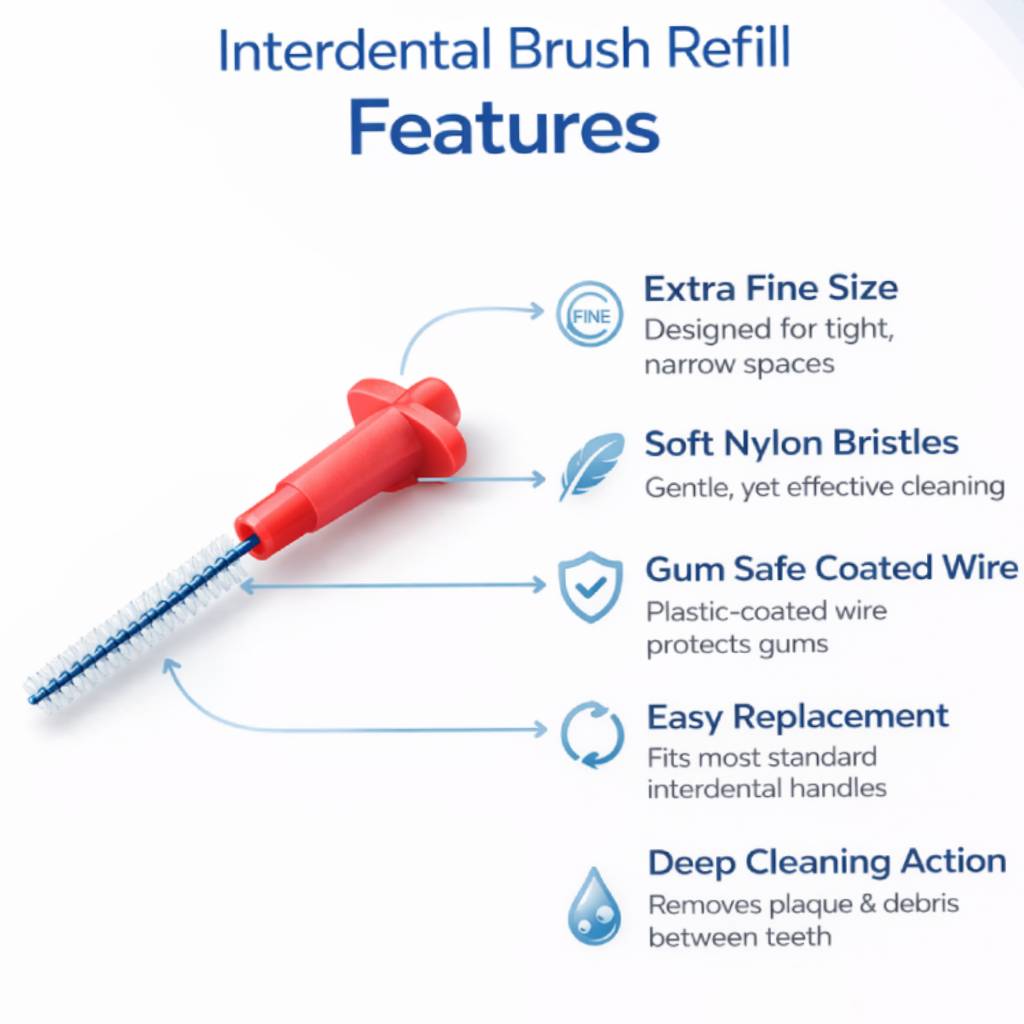 Stim Interdental Refill Extra Fine #2 (Pack Of 10)