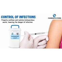 Fairbizps Bio-Medical Sharp Container - 3 L - 3