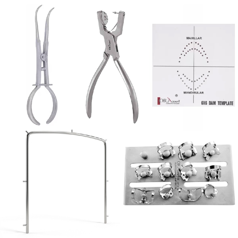 Oracraft Rubber Dam Kit (Without Sheets) - DDK