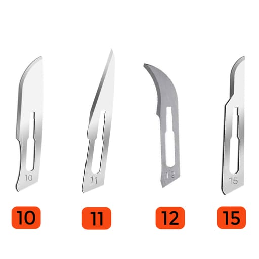 Pioneer Sterile Surgical Blades (Pack of 100)