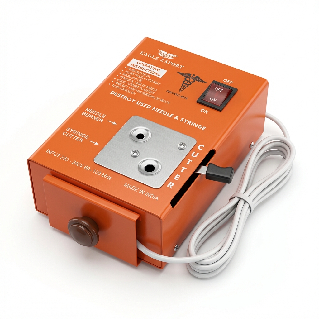 Life Needle And Syringe Destroyer - Orange