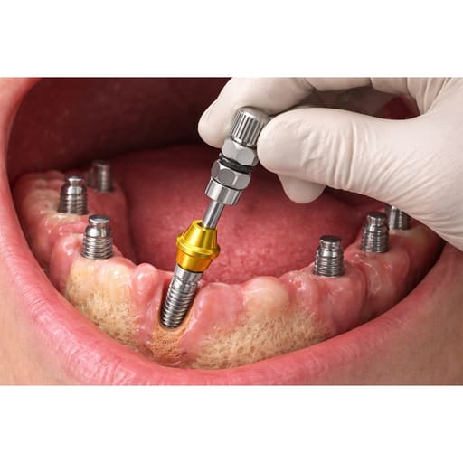 Dentaltech Multi Unit Straight Abutment Driver - Osstem Compatible