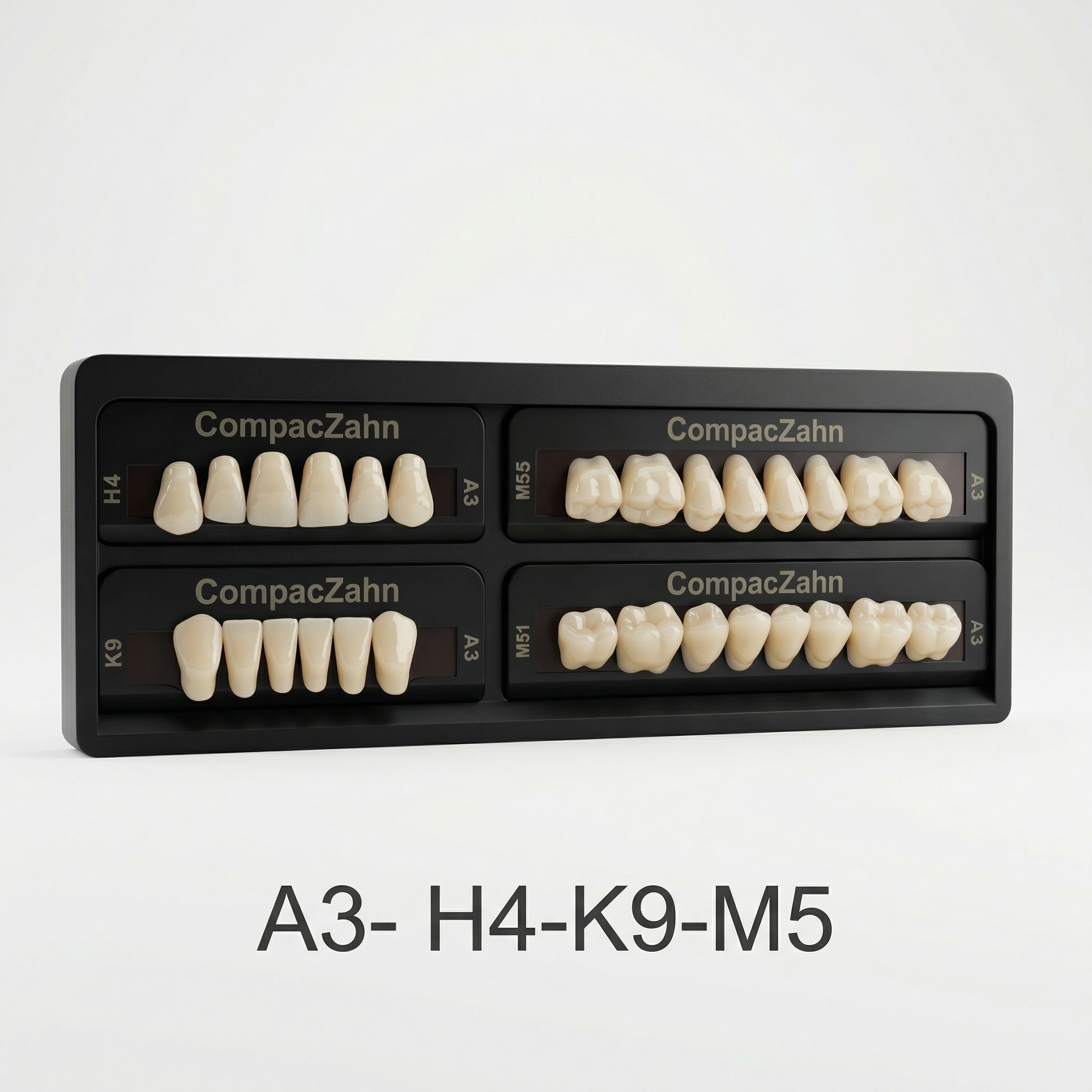 Rubydent CompacZahn Acrylic Denture Teeth A3 (Set of 28)