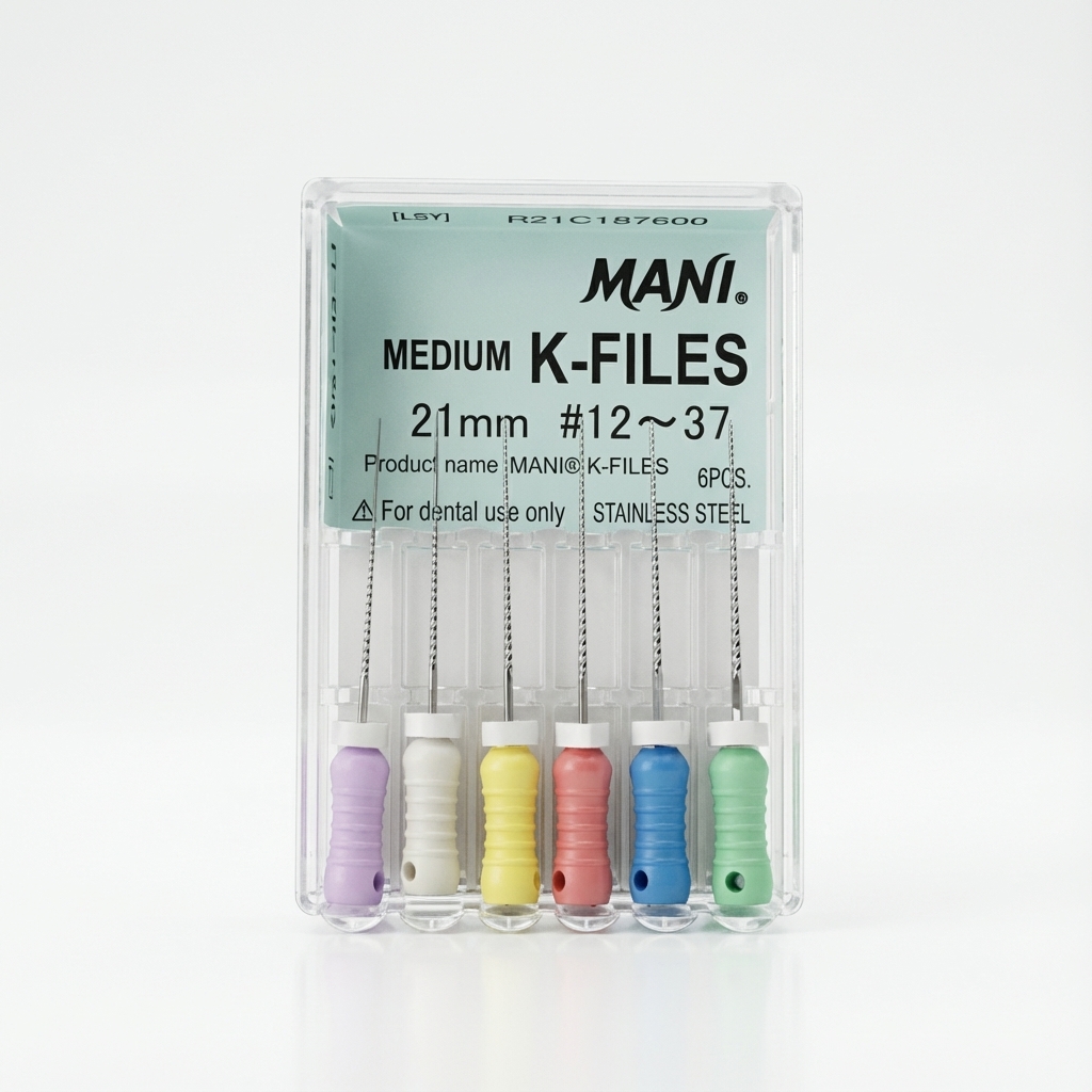 Mani K-File 21mm Assorted # 12-37