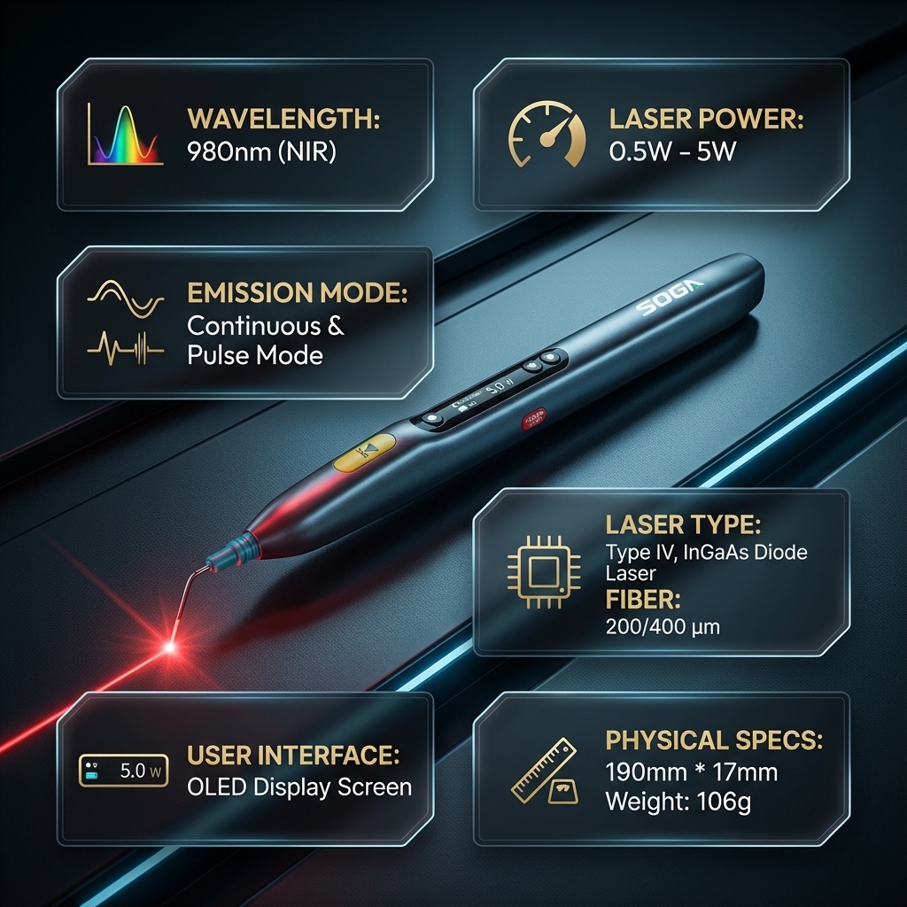 Soga iLaser 2 Dental Diode Laser