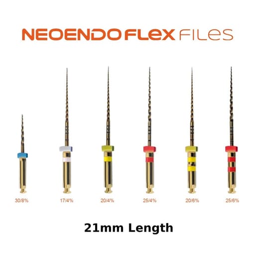 NeoEndo Flex Rotary Files 21mm