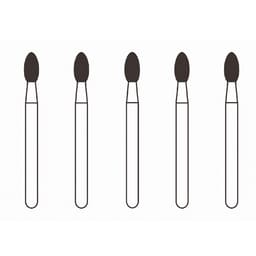 Frank Diamond Bur EX-25SC | Made in Germany (Pack of 5)