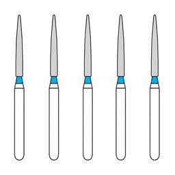 Frank Diamond Bur FO-19 | Made in Germany (Pack of 5)