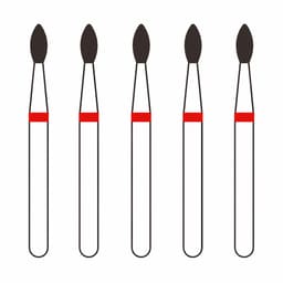 Frank Diamond Bur FO-31F | Made in Germany (Pack of 5)
